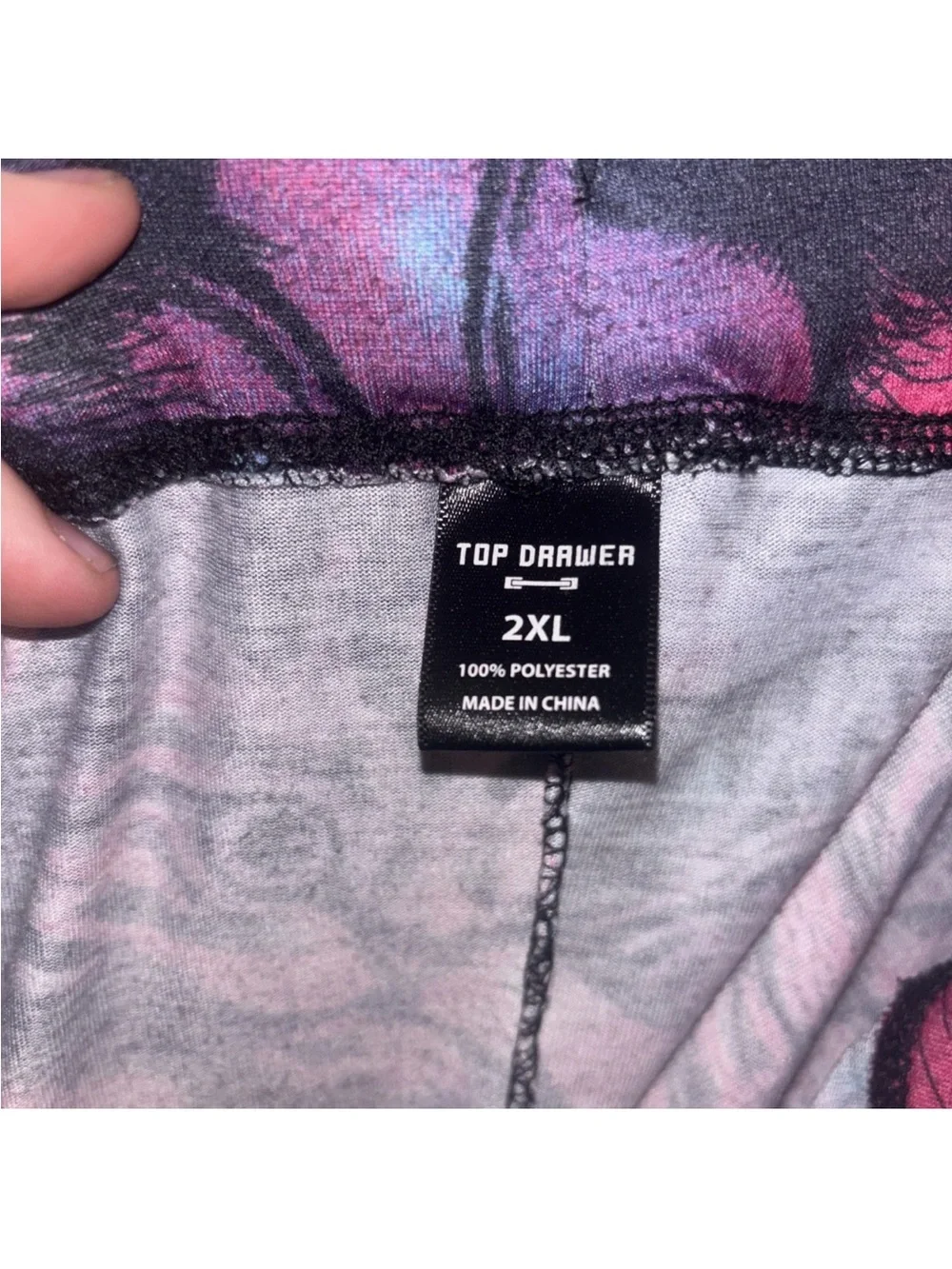 Womens Rainbow Cat Print Lounge Pants - Multicolor